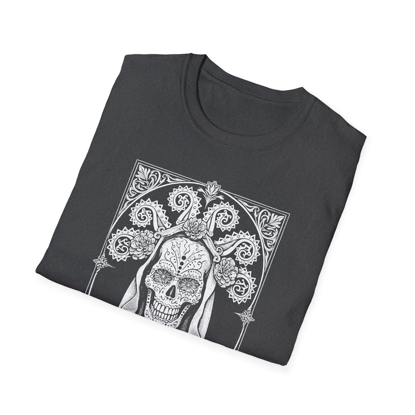 Dia de los Muertos Unisex T-Shirt, Gothic Sugar Skull Tee | Dellamorte Alternative Shirt, Halloween Gift, Day of the Dead Tee, Graphic