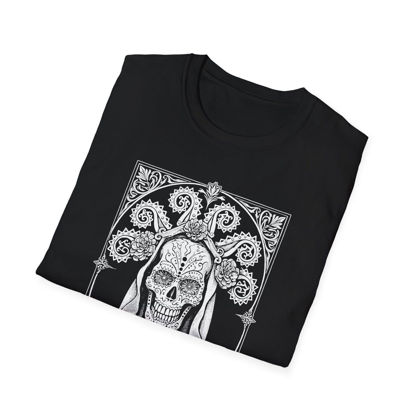 Dia de los Muertos Unisex T-Shirt, Gothic Sugar Skull Tee | Dellamorte Alternative Shirt, Halloween Gift, Day of the Dead Tee, Graphic