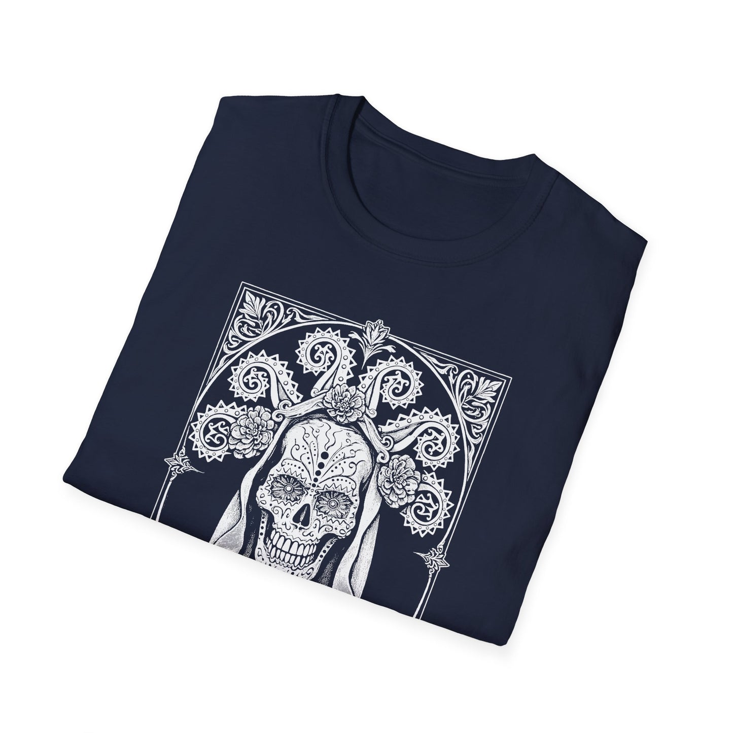 Dia de los Muertos Unisex T-Shirt, Gothic Sugar Skull Tee | Dellamorte Alternative Shirt, Halloween Gift, Day of the Dead Tee, Graphic