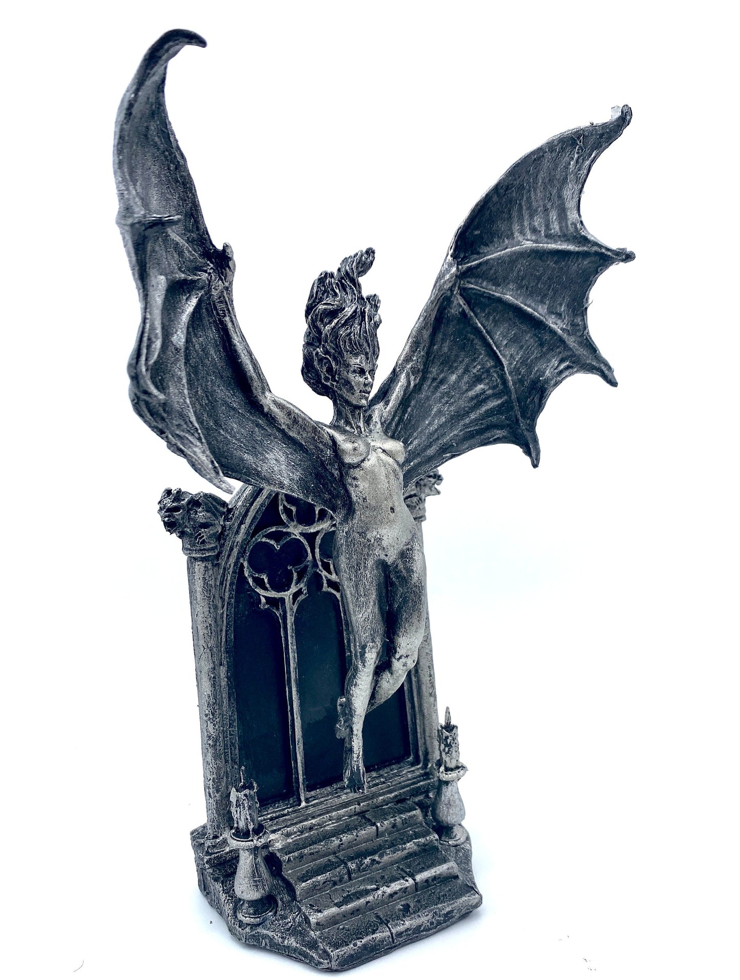 Carmilla the Vampire Statue, Hand Painted Resin Sculpture | Legendary Vampire Figurine |Victorian Gothic Horror|Gothic Gift and Spooky Decor