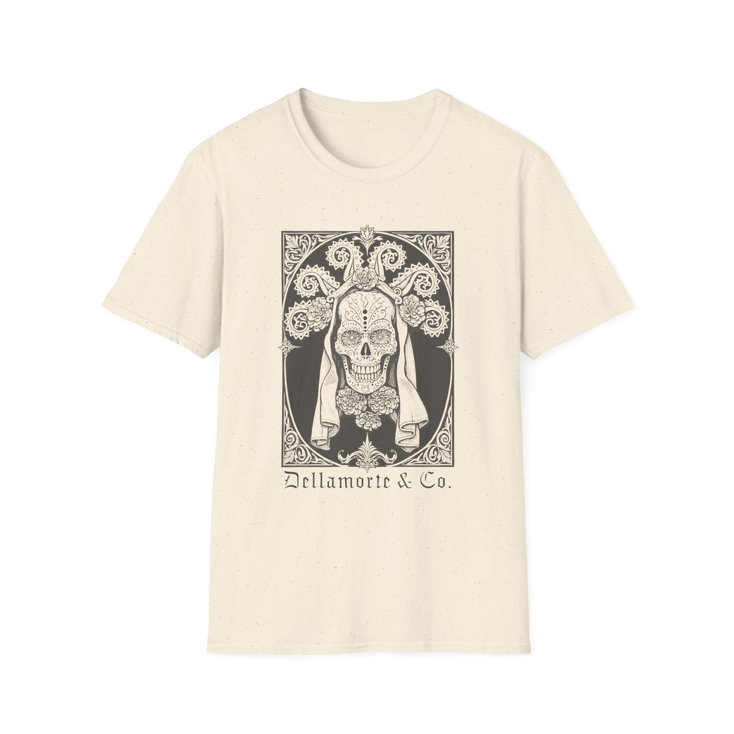 Dia de los Muertos Unisex T-Shirt, Gothic Sugar Skull Tee | Dellamorte Alternative Shirt, Halloween Gift, Day of the Dead Tee, Graphic