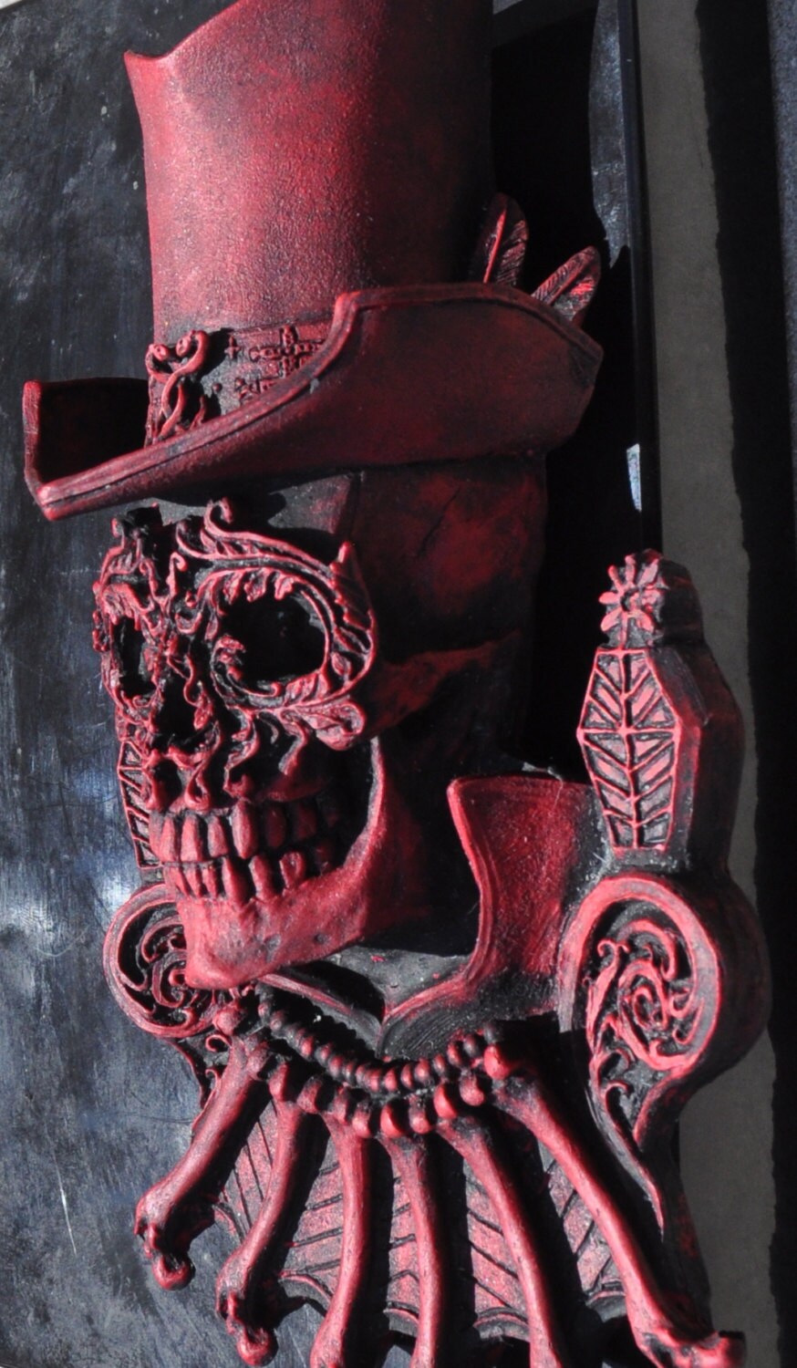 Bloody Baron Samedi Wall Plaque