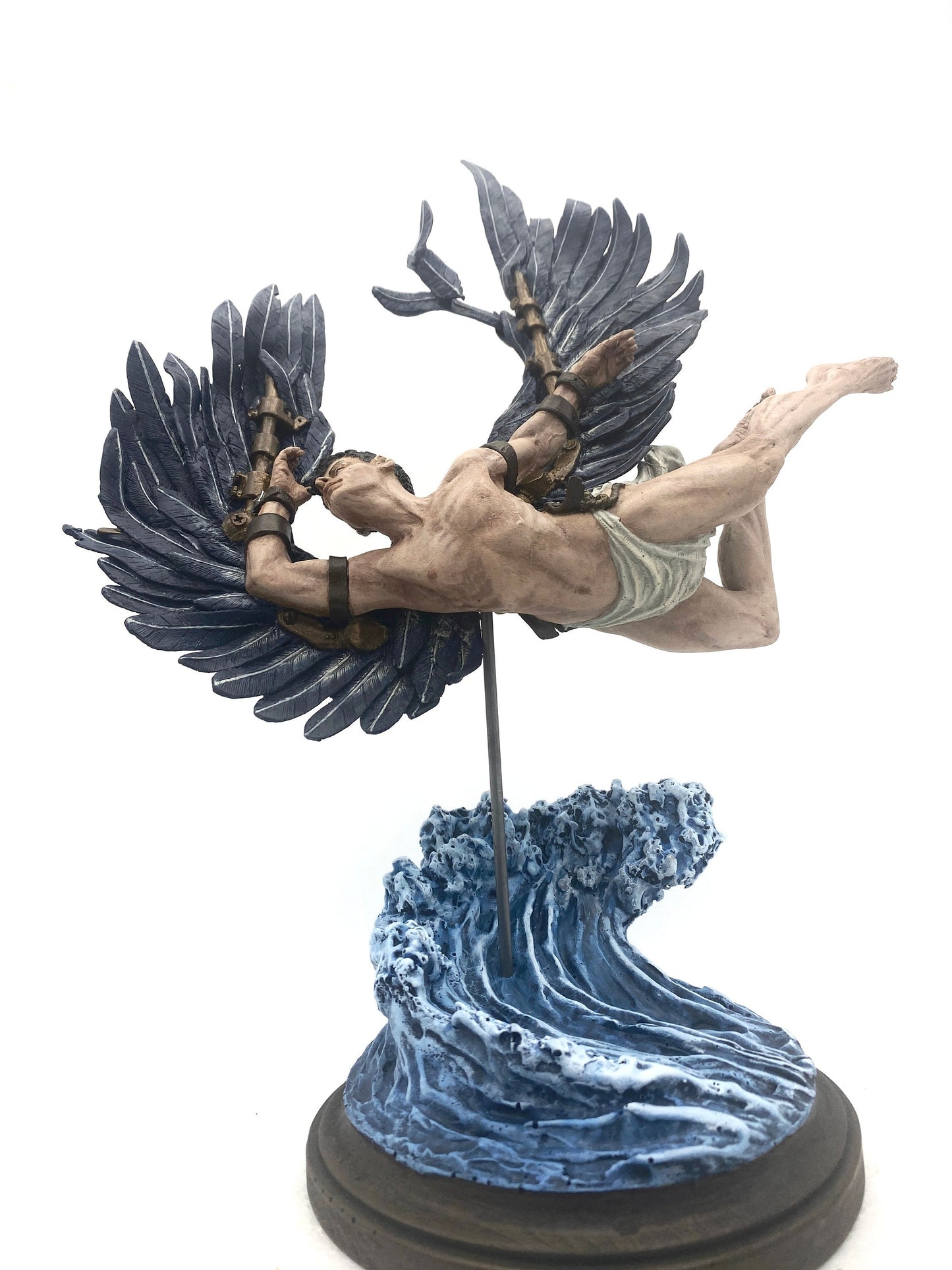 Flight of Icarus/Fallen Angel Statue, Full Color