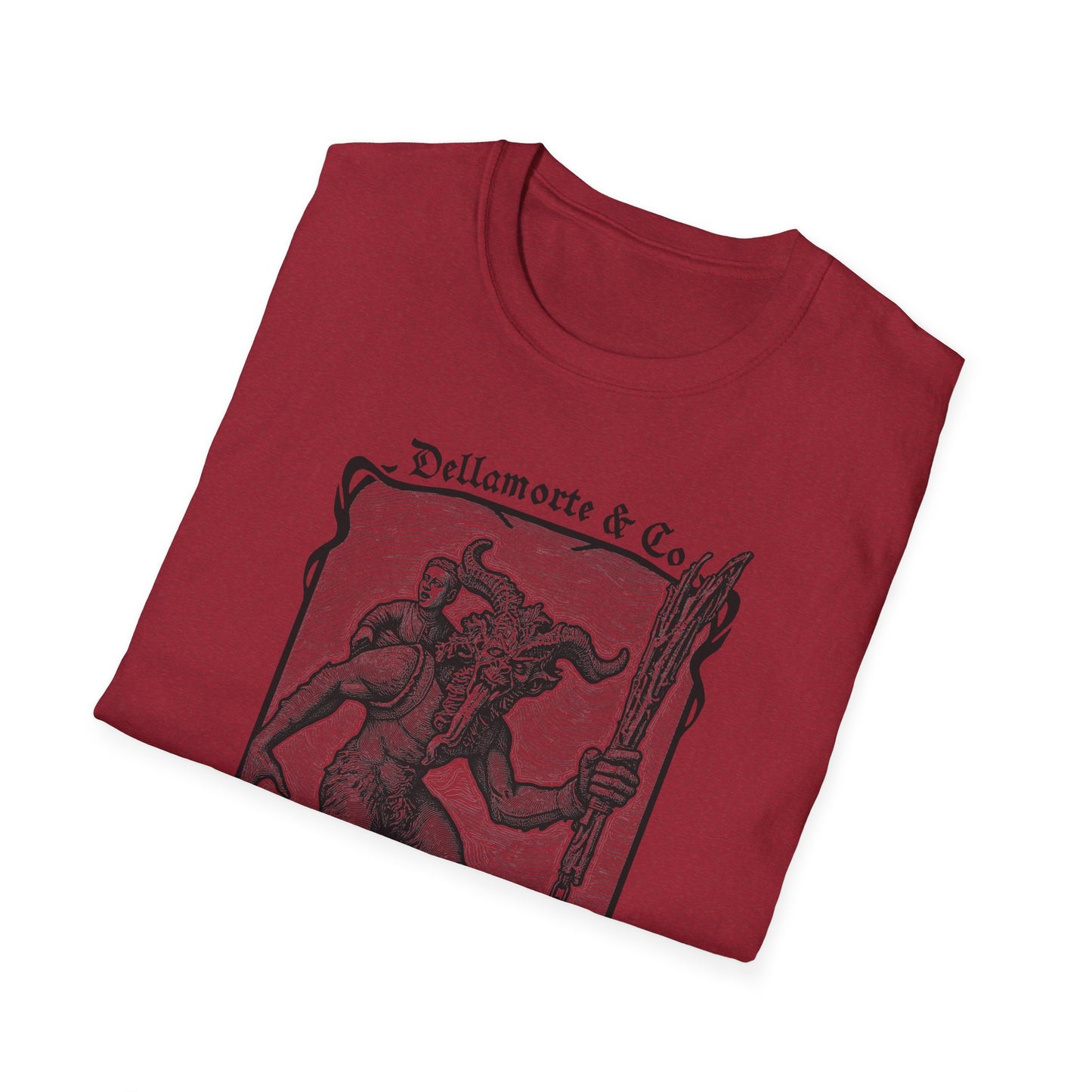 Krampus Greetings Unisex T-Shirt, Gothic Holiday Tee, Dellamorte Alternative Shirt, Christmas Gift, Xmas Devil Tee, Graphic Krampusnacht