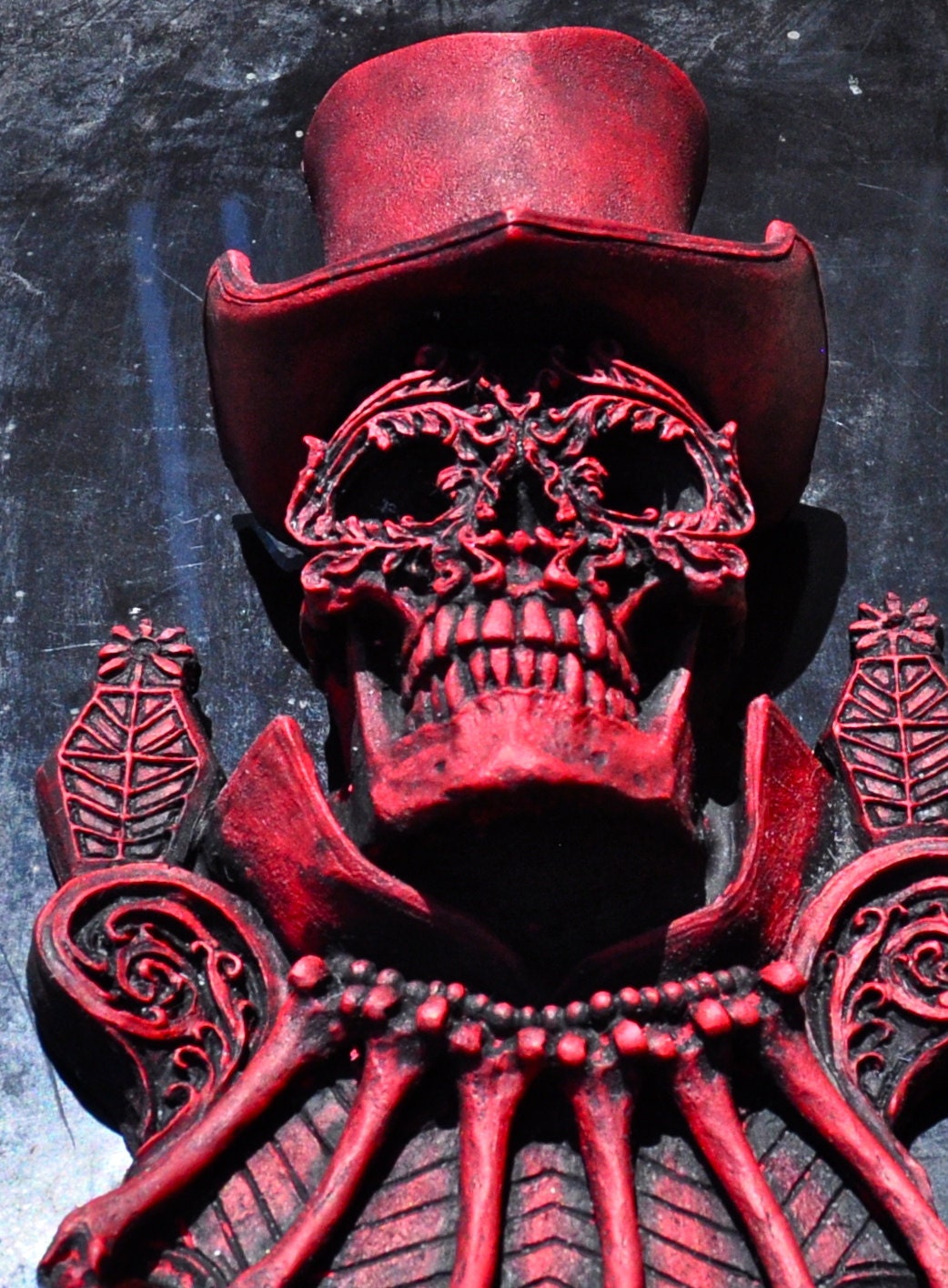 Bloody Baron Samedi Wall Plaque