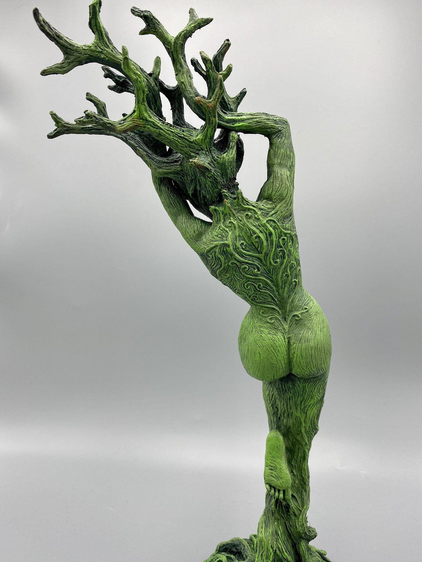 Dryad Statue, Green Finish