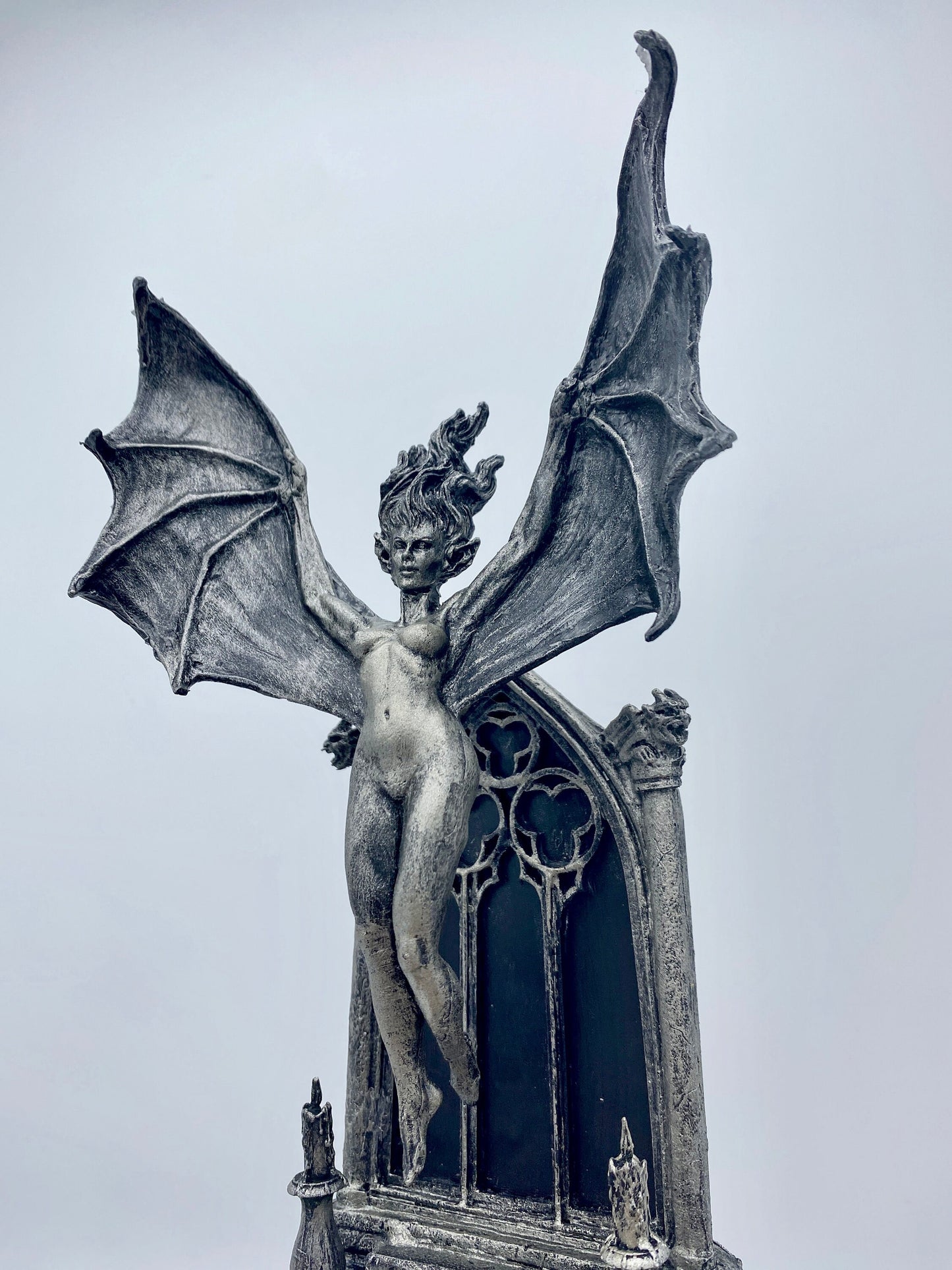Carmilla the Vampire Statue, Hand Painted Resin Sculpture | Legendary Vampire Figurine |Victorian Gothic Horror|Gothic Gift and Spooky Decor