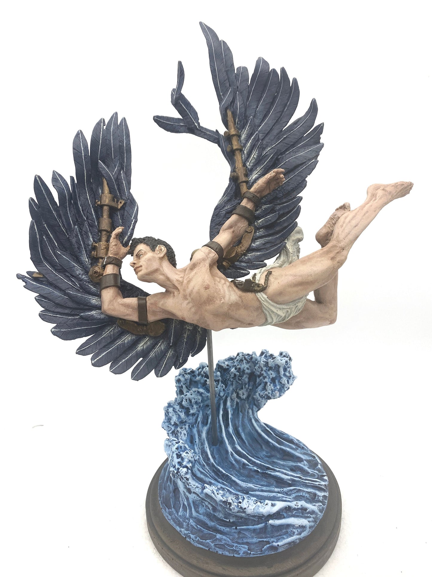 Flight of Icarus/Fallen Angel Statue, Full Color