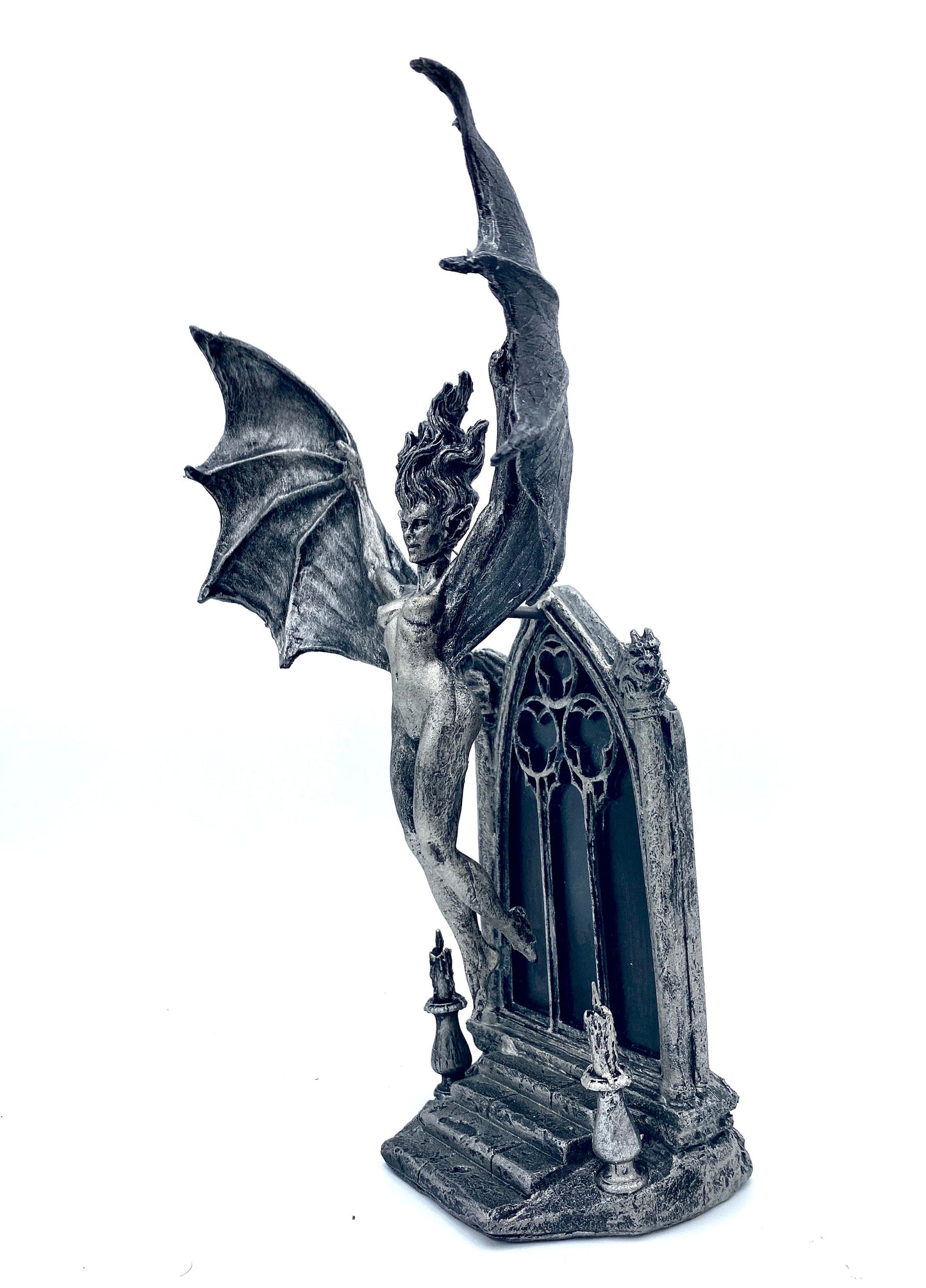 Carmilla the Vampire Statue, Hand Painted Resin Sculpture | Legendary Vampire Figurine |Victorian Gothic Horror|Gothic Gift and Spooky Decor