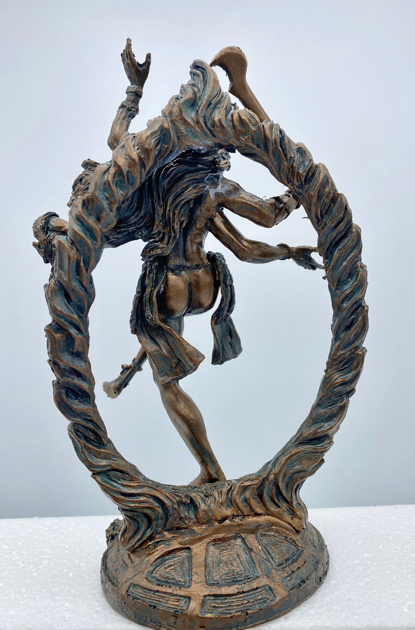Kali Goddess Statue, Half Scale | Mythological Figurine | Myths and Legends Hindu Statue | Mythic Altar Statue for Home Decor