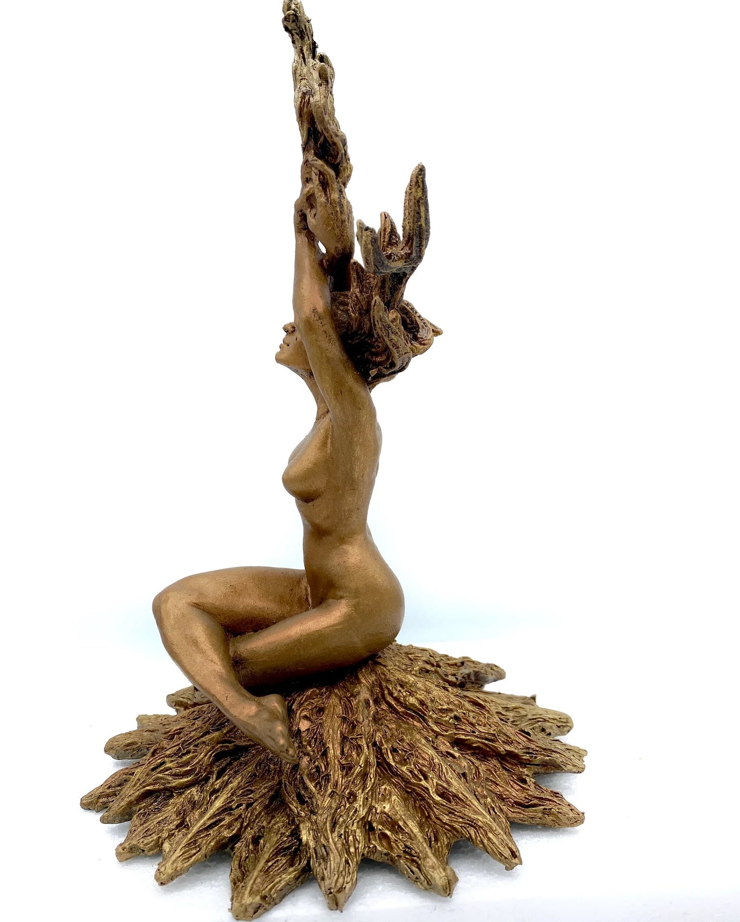 Prakrit Shakti: The Awakening Spirit Statue, Bronze Finish