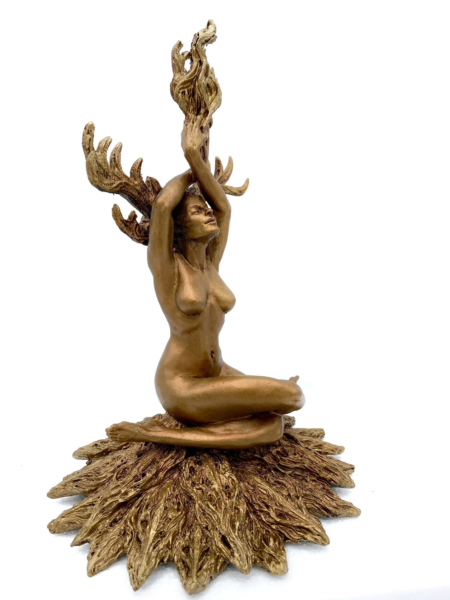 Prakrit Shakti: The Awakening Spirit Statue, Bronze Finish