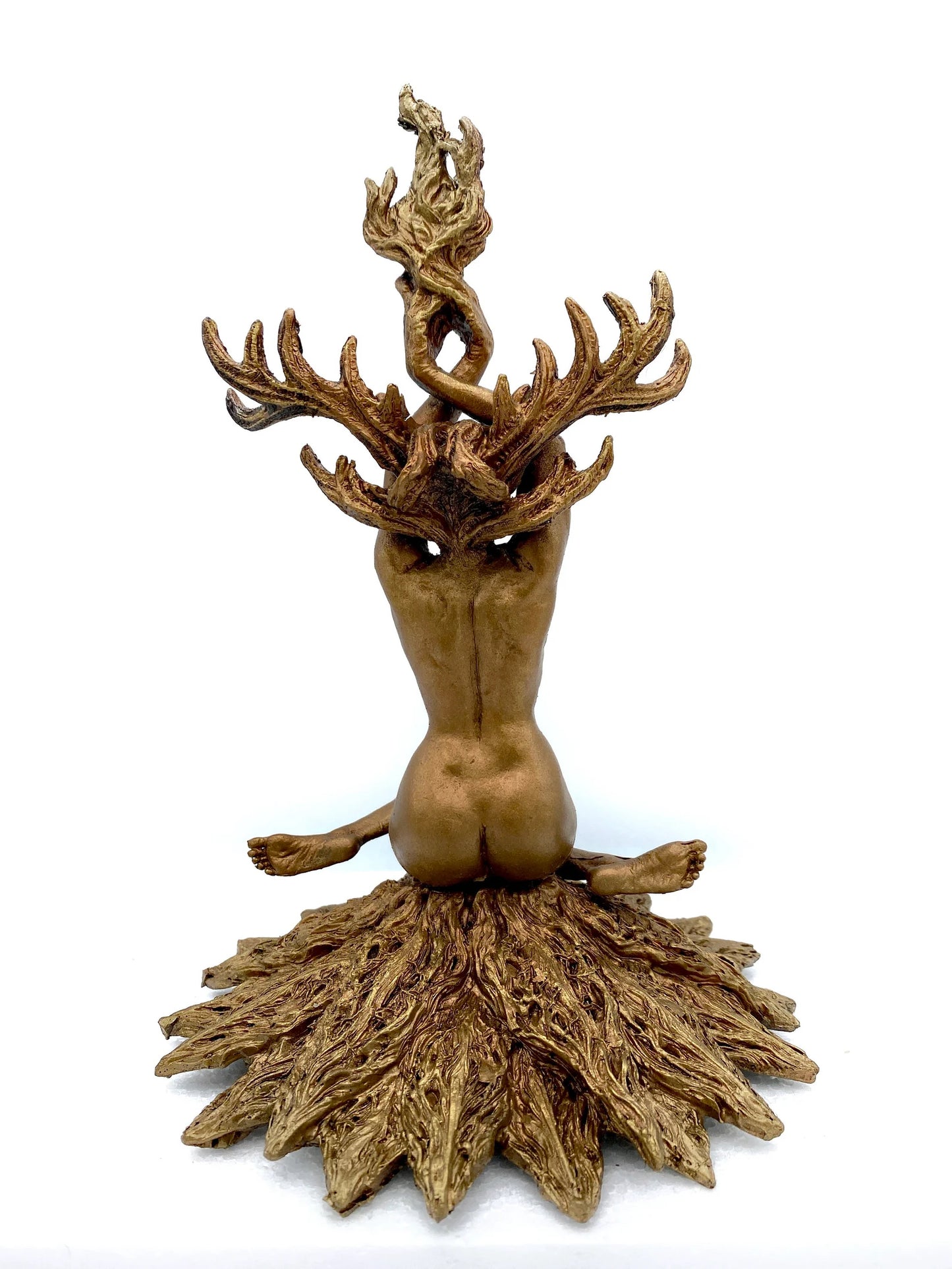 Prakrit Shakti: The Awakening Spirit Statue, Bronze Finish