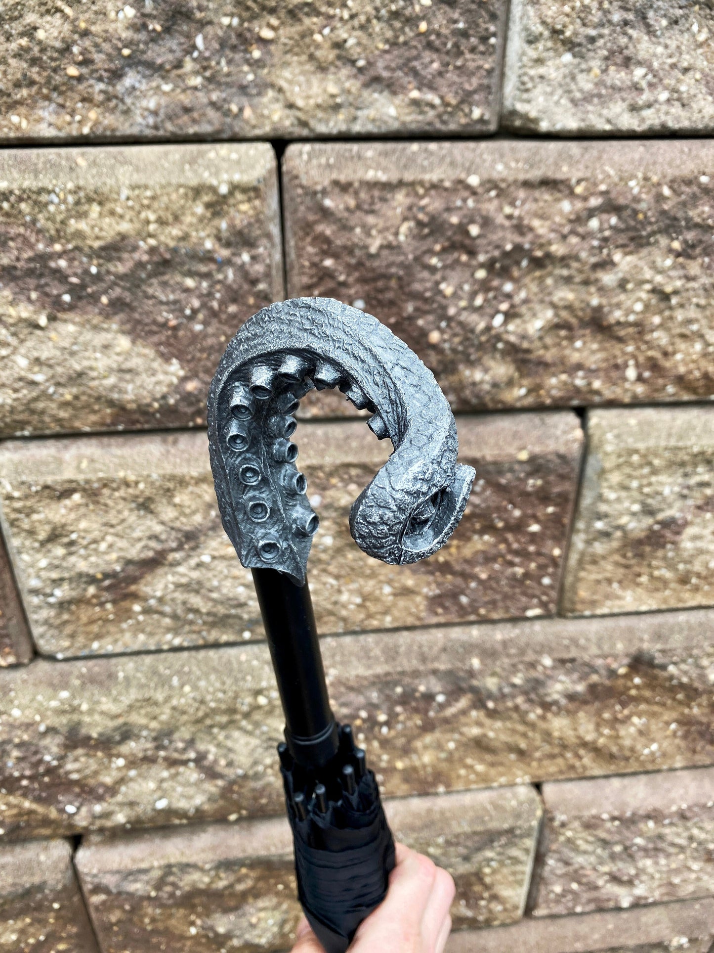 Kraken Tentacle Umbrella,Hand Sculpted Octopus | Nautical Gothic Umbrella |Fantasy Cosplay Kraken Lovecraftian Parasol, Gothic Accessory