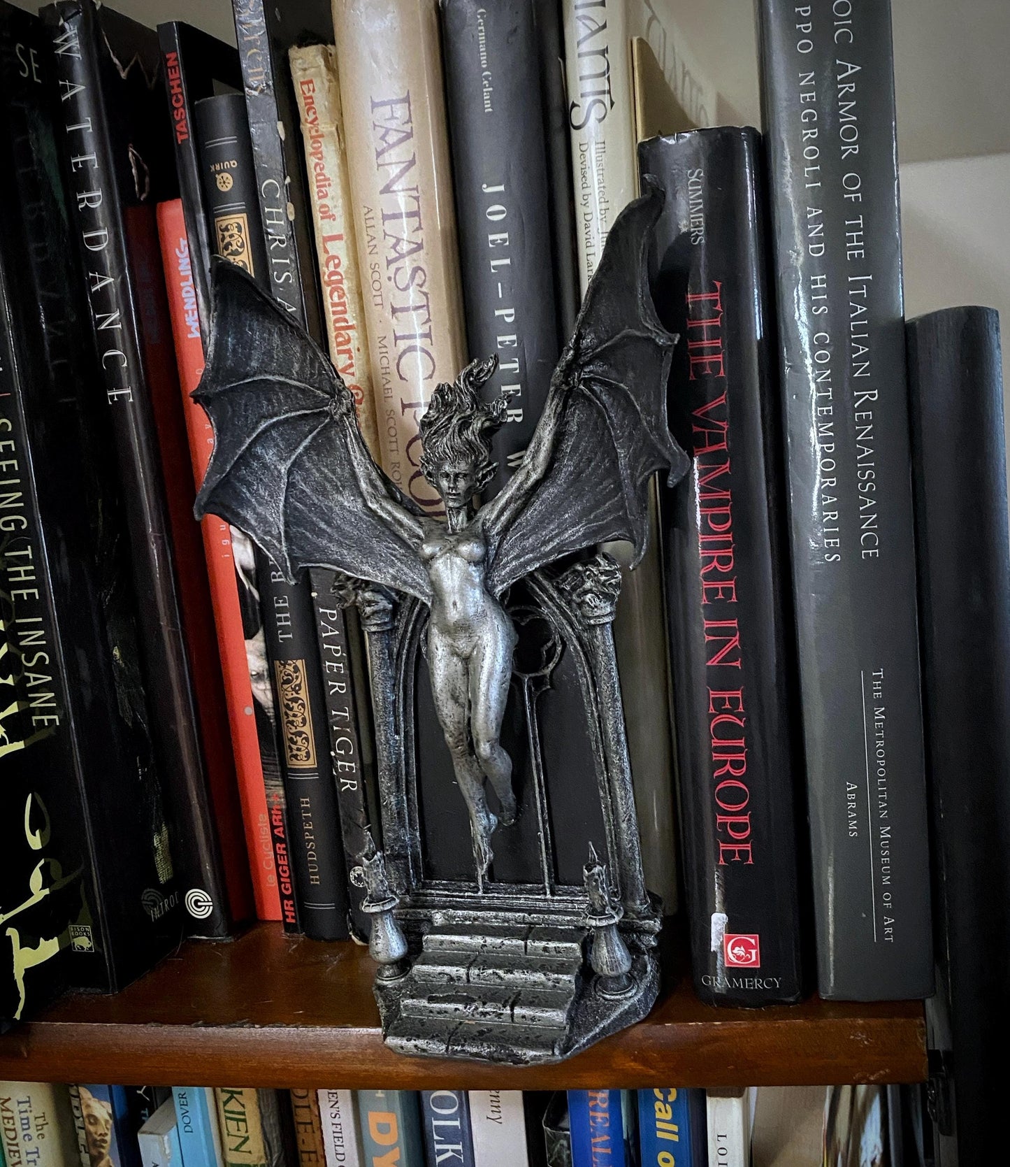 Carmilla the Vampire Statue, Hand Painted Resin Sculpture | Legendary Vampire Figurine |Victorian Gothic Horror|Gothic Gift and Spooky Decor