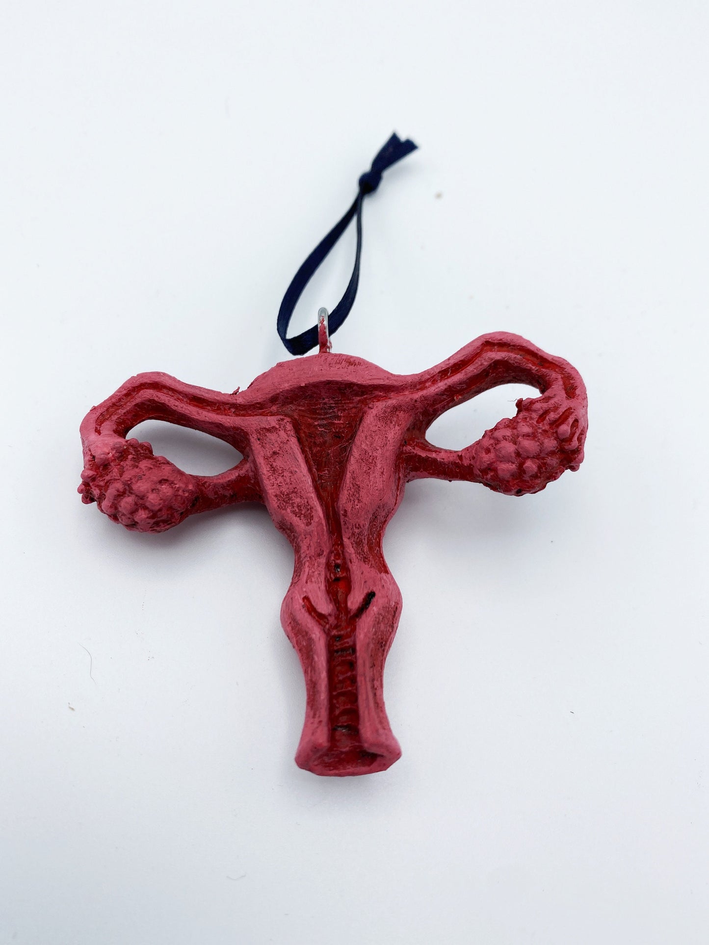 Uterus Ornament, Pink