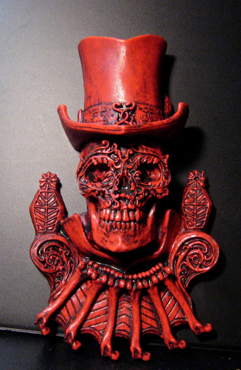 Bloody Baron Samedi Wall Plaque