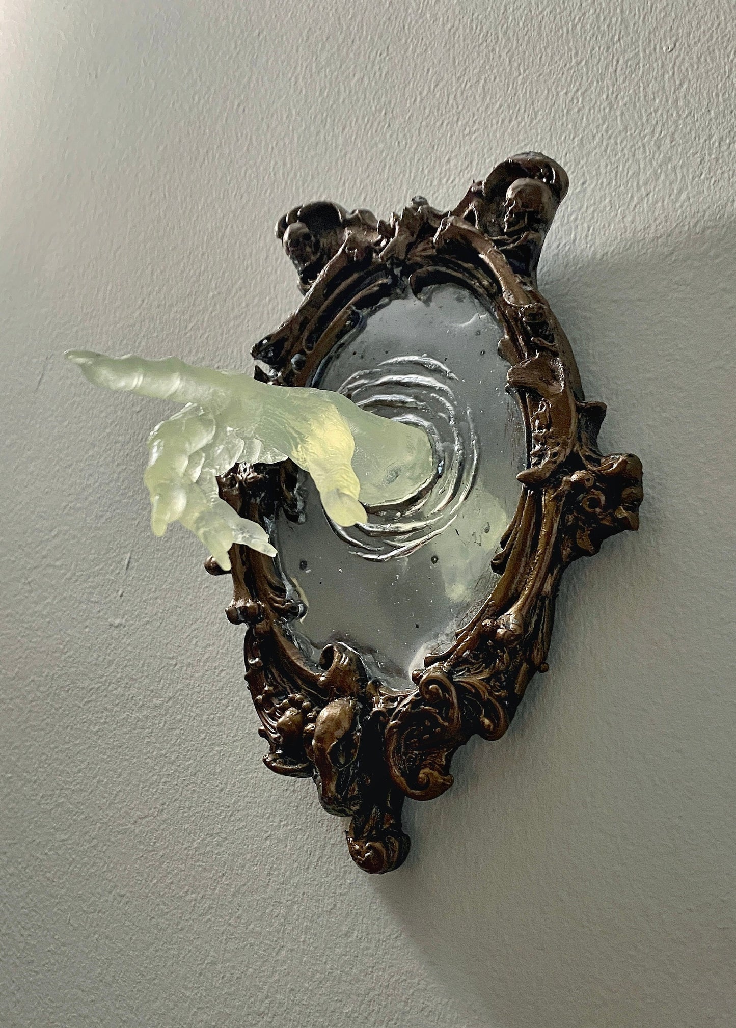 Spectral Hand Wall Plaque, Glow in the Dark