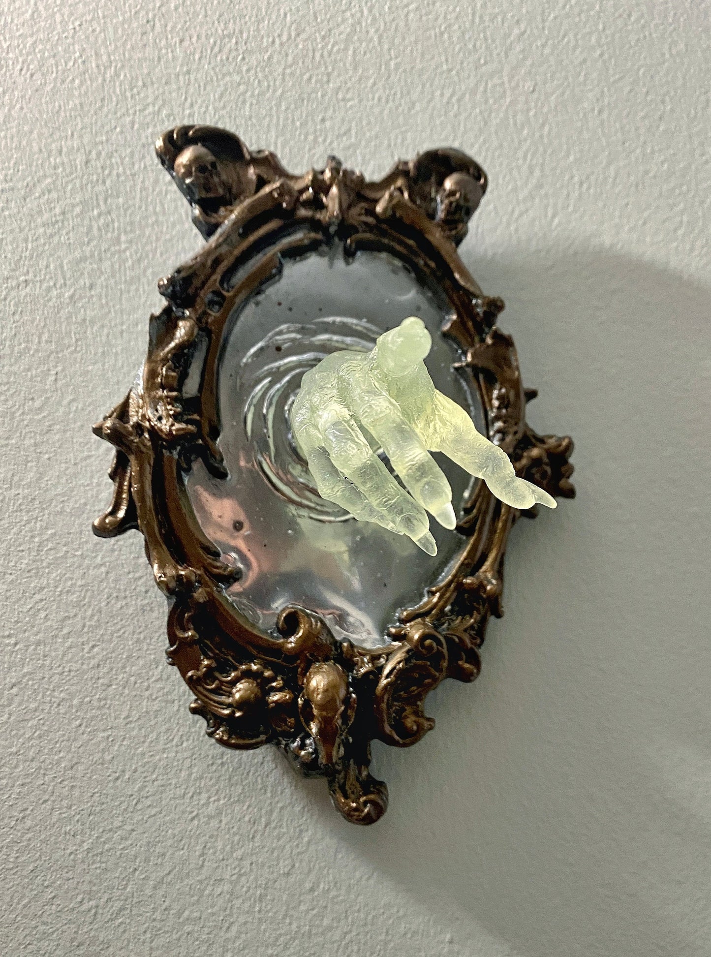 Spectral Hand Wall Plaque, Glow in the Dark