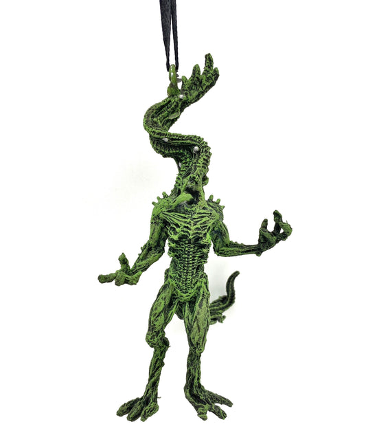 H.P. Lovecraft’s Nyarlathotep Ornament, Hand Painted Sculpture | Cthulhu Mythos Monster Figurine | Lovecraftian Horror Decor and Gamer Gift