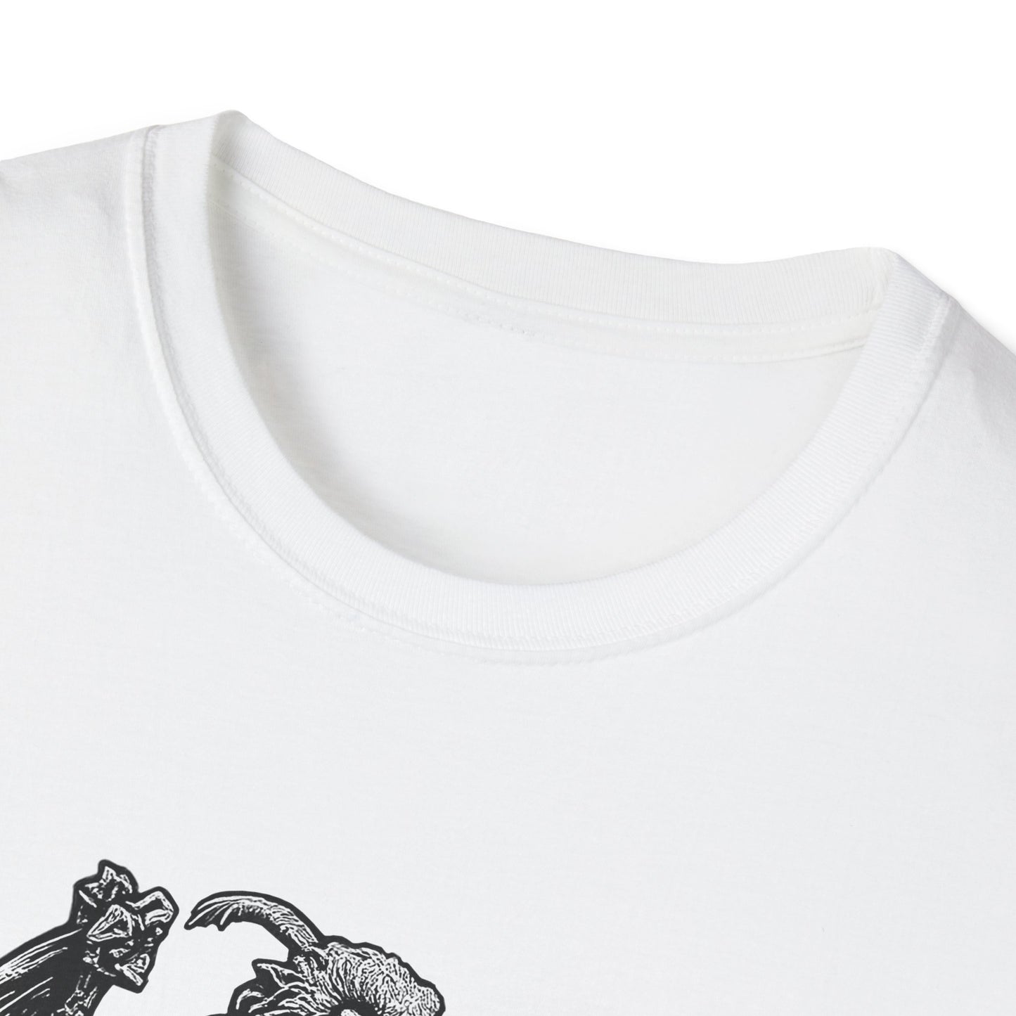 Mothman Shirt | Gothic Cryptid T-Shirt by Dellamorte | Appalachian Folklore Tee | Paranormal Creature Dark Halloween Art Apparel