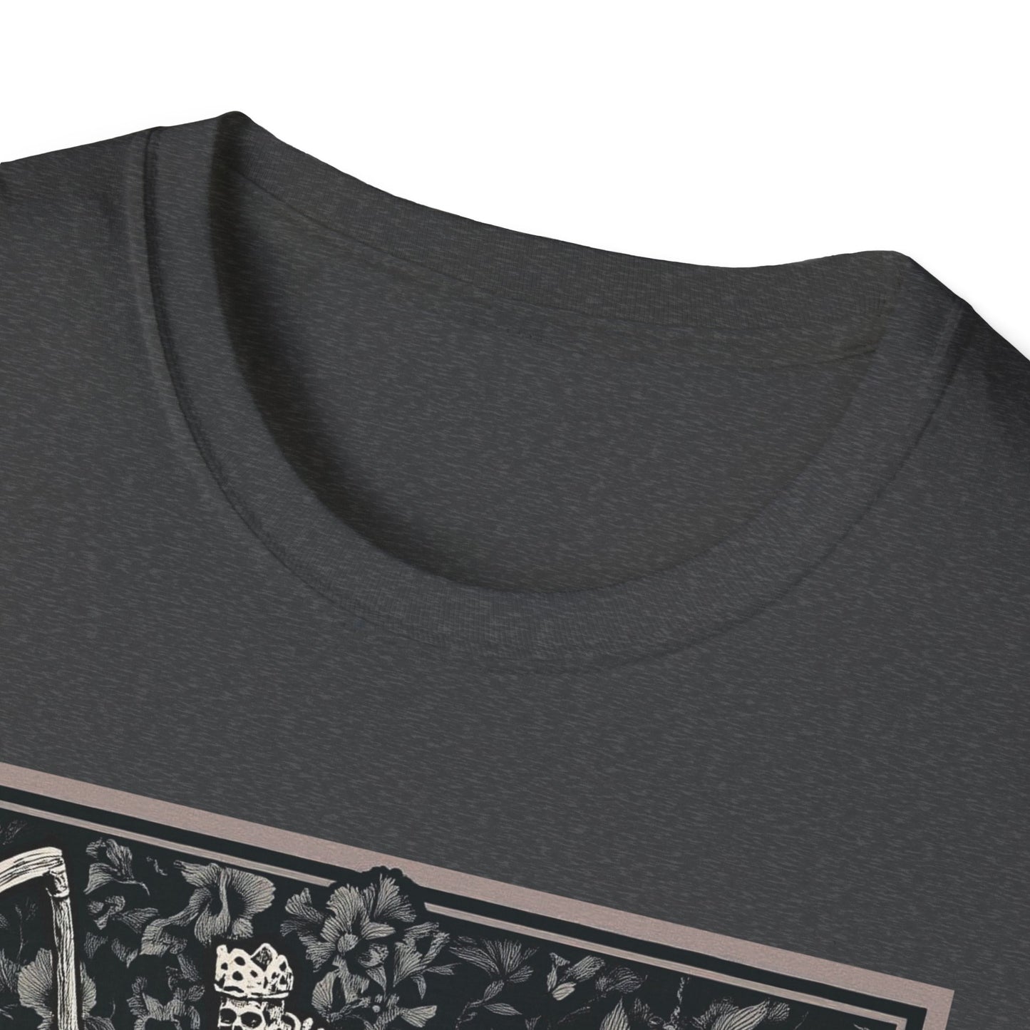 Triumph of Death Shirt | Grim Reaper Tee by Dellamorte | Four Horsemen Memento Mori Halloween Art T-Shirt | Dark Medieval Gothic Apparel