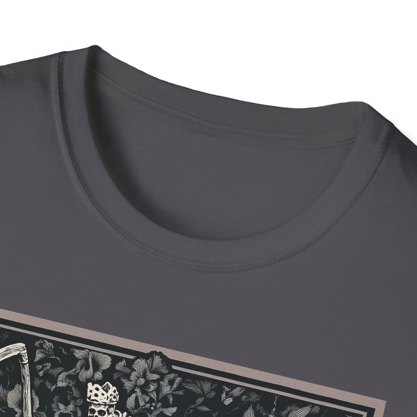 Triumph of Death Shirt | Grim Reaper Tee by Dellamorte | Four Horsemen Memento Mori Halloween Art T-Shirt | Dark Medieval Gothic Apparel