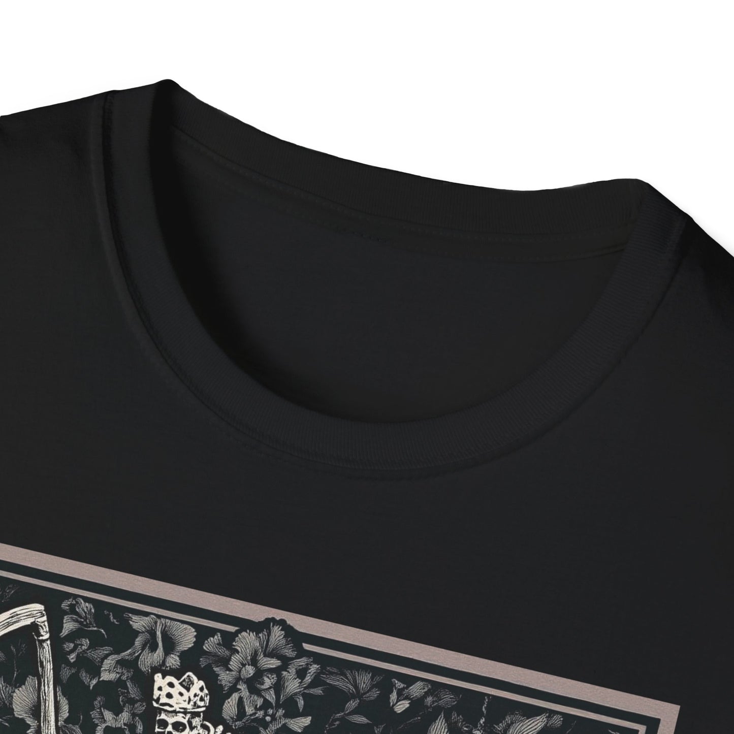 Triumph of Death Shirt | Grim Reaper Tee by Dellamorte | Four Horsemen Memento Mori Halloween Art T-Shirt | Dark Medieval Gothic Apparel