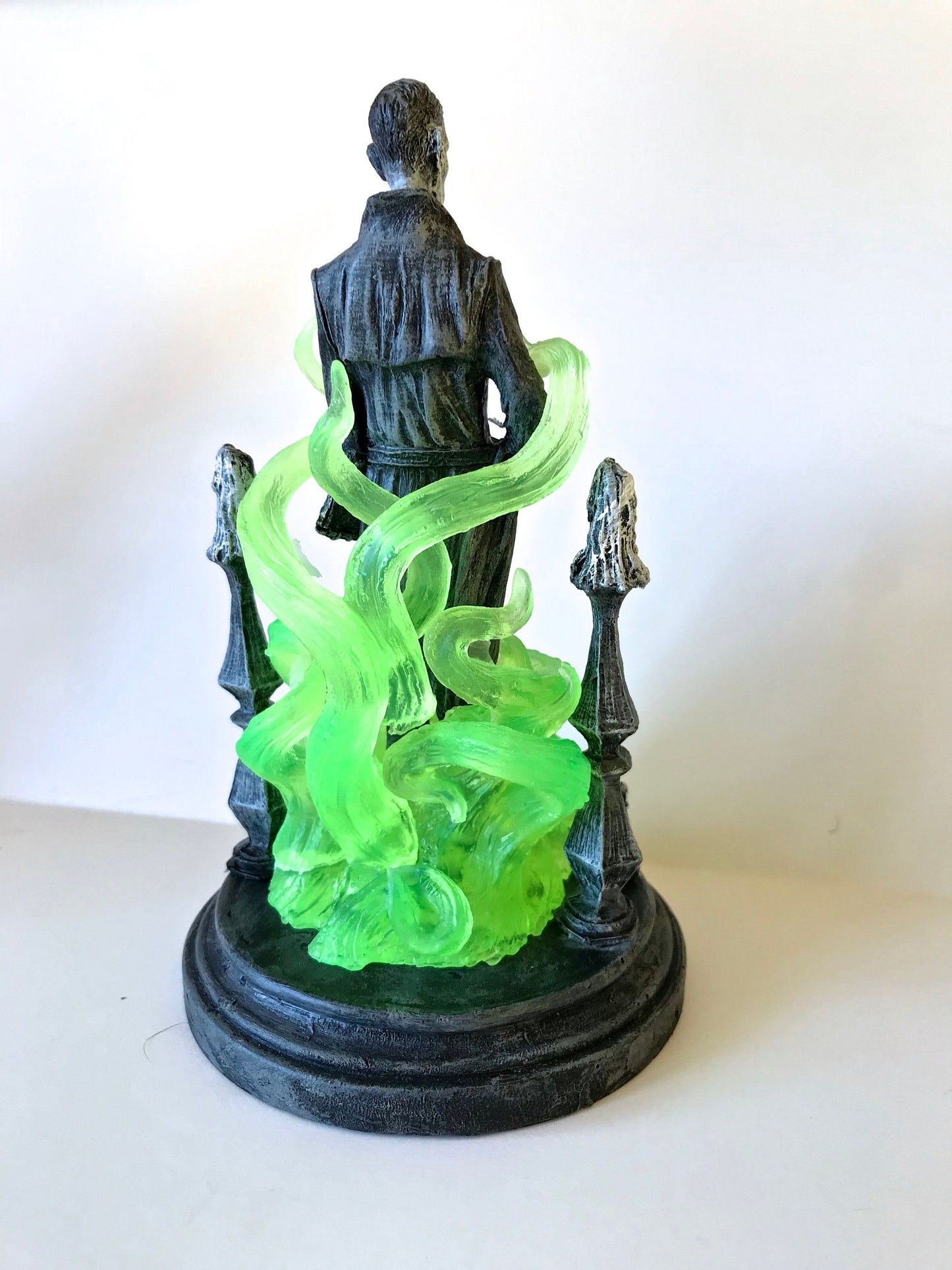 H.P. Lovecraft Statue, designed with Abigail Larson