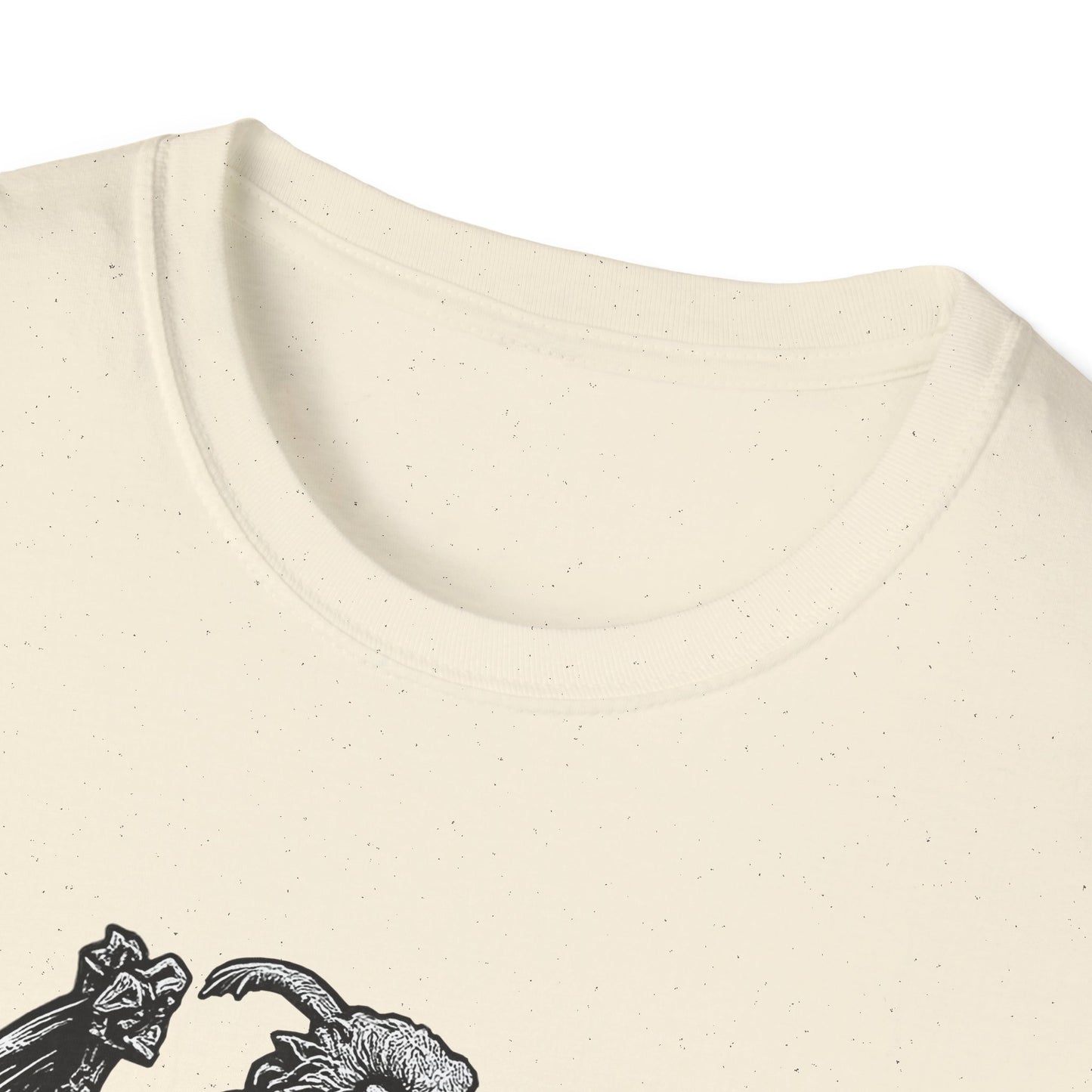 Mothman Shirt | Gothic Cryptid T-Shirt by Dellamorte | Appalachian Folklore Tee | Paranormal Creature Dark Halloween Art Apparel