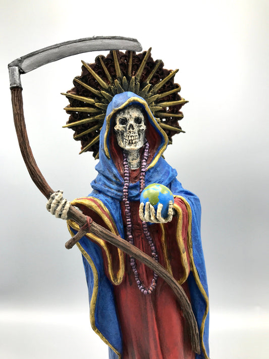 Santa Muerte Statue, Full Color