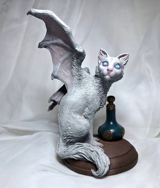 Fairy Cat: Witch's Familiar Statue, Full Color