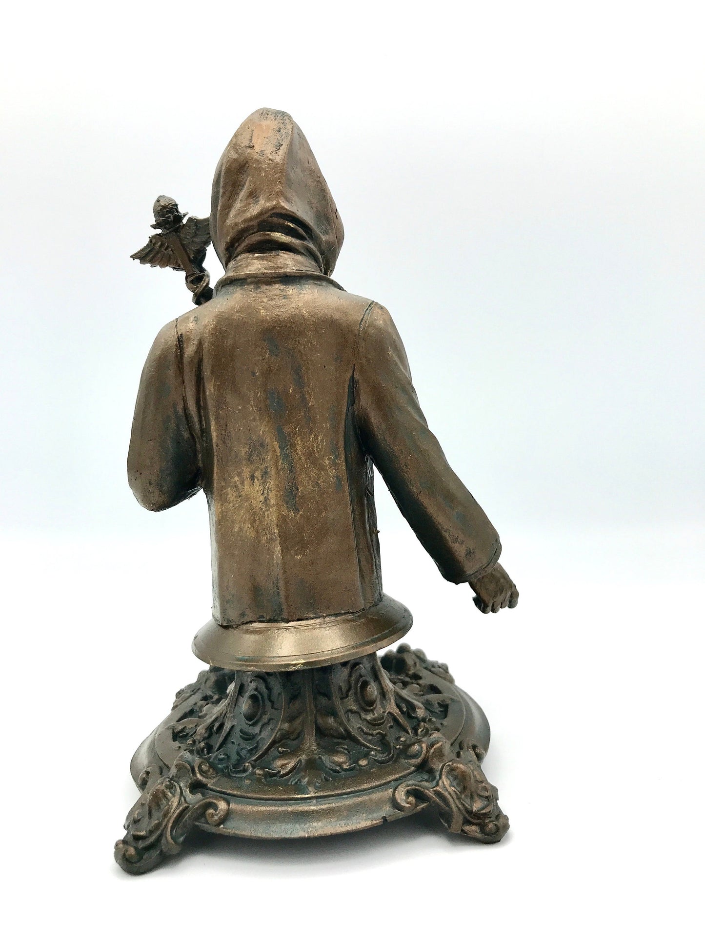 Healthcare Worker Bust, Plague Doctor Variant, Bronze Finish, Doctors Without Borders Charity