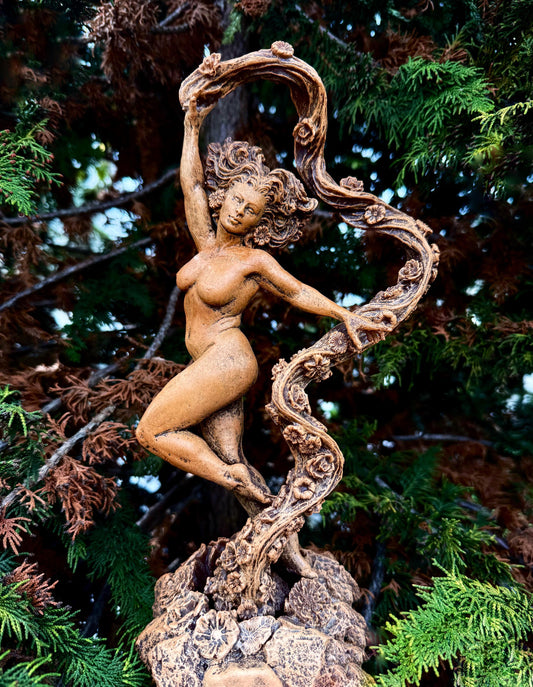 Gaia Statue: Goddess of the Earth | Mythological Gods Figurine | Myths and Legends Statue |Statue for Nature and Fantasy Art Lover Decor