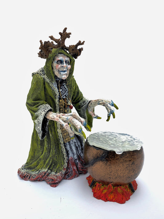 Gryla the Witch Statue, Full Color