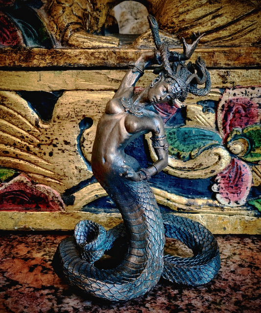 Medusa Statue, Half Scale Resin Sculpture |. Mythological Creature Figurine | Myths and Legends Character Statue | Fantasy Art Lover Gift
